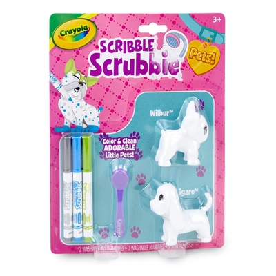 Gambar Crayola Set Scribble Scrub Pet Hound 6pk 747252