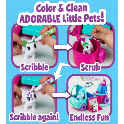 Gambar Crayola Set Scribble Scrub Pet Hound 6pk 747252