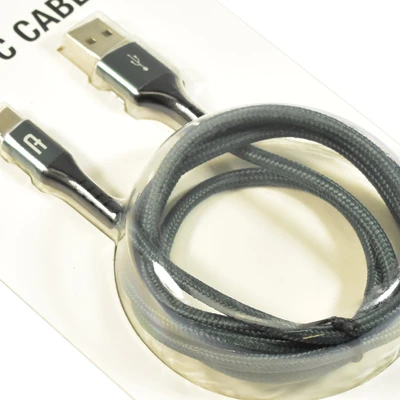 Gambar Ataru Kabel USB-C Nylon Braided - Hijau