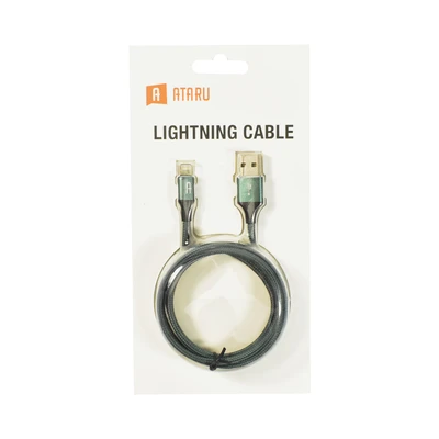 Gambar Ataru Kabel USB Nylon Braided - Hijau