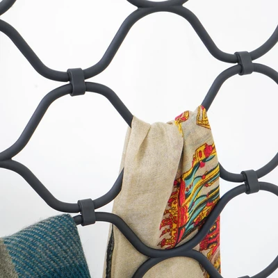 Gambar Informa Hanger Scarf Plastik ABS Anti Slip Dengan 12 Lubang 37 cm - Hitam