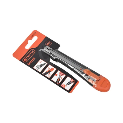 Gambar Tactix Pisau Cutter 9 Mm - Orange