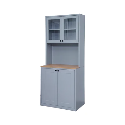 Gambar Informa Scott 80x50x195 cm Kabinet Dapur - Abu-Abu