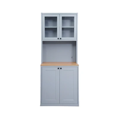 Gambar Informa Scott 80x50x195 cm Kabinet Dapur - Abu-Abu