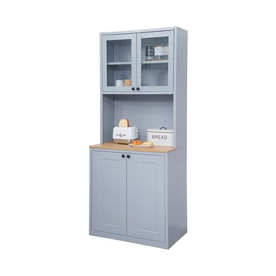 Gambar Informa Scott 80x50x195 cm Kabinet Dapur - Abu-Abu