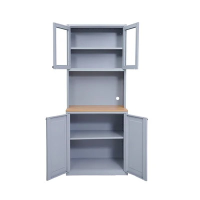 Gambar Informa Scott 80x50x195 cm Kabinet Dapur - Abu-Abu
