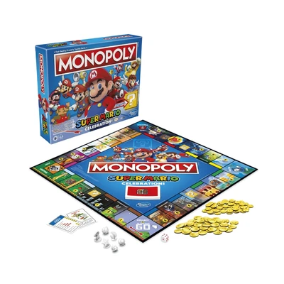 Gambar Monopoly Board Game Super Mario Celebration E9517