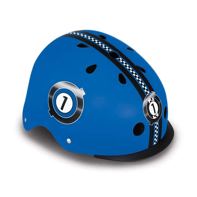 Gambar Globber Ukuran X/XS Helm Anak Elite Lights - Biru