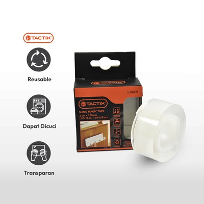 Gambar Tactix Double Tape Magic Nano 30 mmx1 Mtr