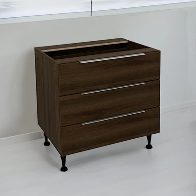 Gambar Informa Prescoot Laci Penyimpanan Bawah Dapur 80x60x80 cm - Cokelat Walnut
