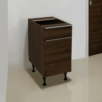 Gambar Informa Prescoot Laci Penyimpanan Bawah Dapur - Cokelat Walnut