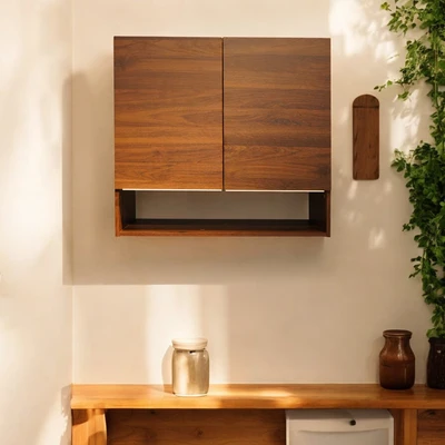 Gambar Informa Prescoot Kabinet Dinding Dapur Dengan Pintu - Cokelat