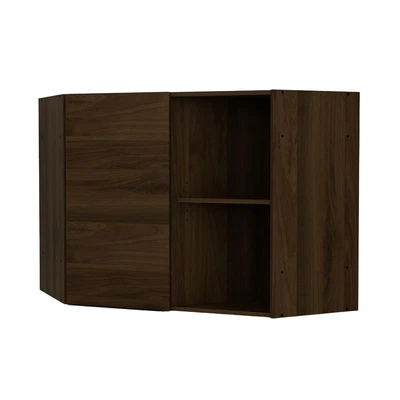 Gambar Informa Prescoot Kabinet Sudut Dinding Dapur - Cokelat Walnut