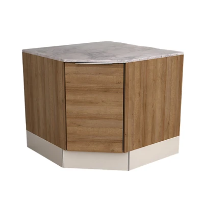 Gambar Informa Prescoot Kabinet Sudut Dapur 80x40 cm - Cokelat Oak
