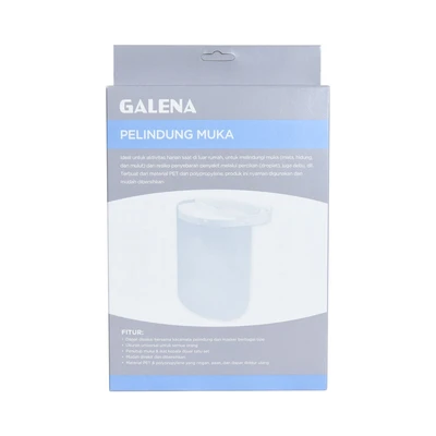 Gambar Galena Face Shield Dengan Kotak - Putih