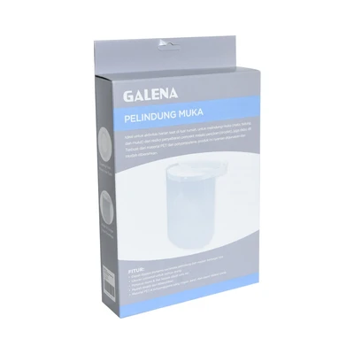 Gambar Galena Face Shield Dengan Kotak - Putih