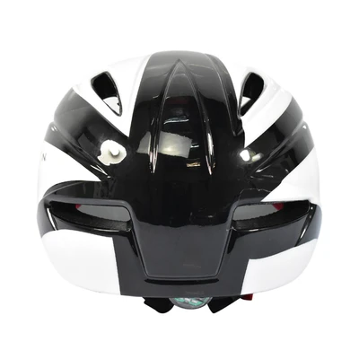 Gambar Dahon Helm Sepeda Windshield - Hitam/putih