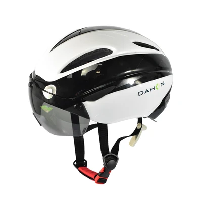 Gambar Dahon Helm Sepeda Windshield - Hitam/putih