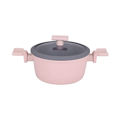 Gambar Cooking Color 20 Cm Hartley Panci Casserole - Pink