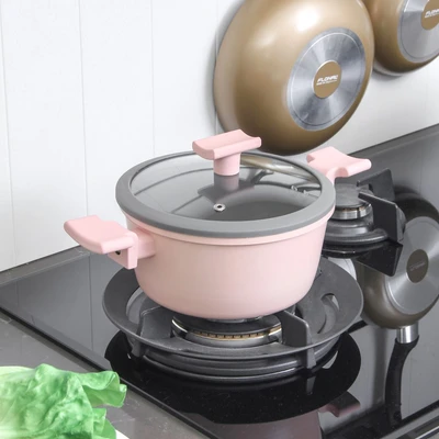 Gambar Cooking Color 20 Cm Hartley Panci Casserole - Pink