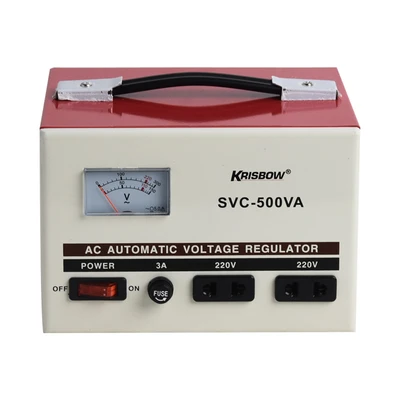 Gambar Krisbow Stabilizer Analog Svc-0.5kva - Merah