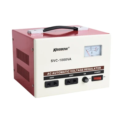 Gambar Krisbow Stabilizer Analog 1 Kva - Merah