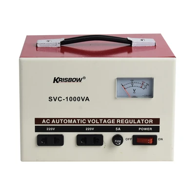 Gambar Krisbow Stabilizer Analog 1 Kva - Merah