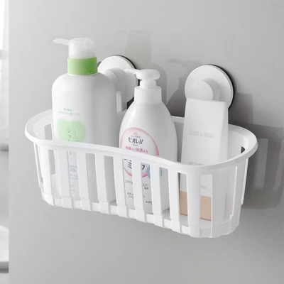 Gambar Stora Keranjang Kamar Mandi - Putih