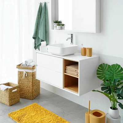 Gambar Informa Howly Set Kabinet Kamar Mandi - Putih