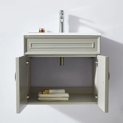 Gambar Informa Halsey Set Kabinet Kamar Mandi - Abu-Abu