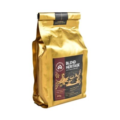 Gambar Acepresso Blend Heritage Kopi Brazil Colombiawest Java 200 Gr