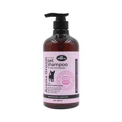 Gambar Pet Kingdom 800 Ml Sampo Hewan Aroma Bedak Bayi