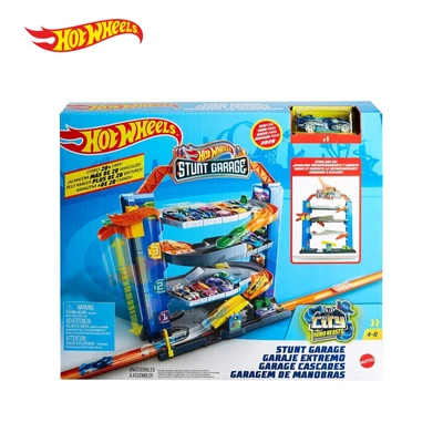 Gambar Hot Wheels Playset Trackset City Stunt Garage