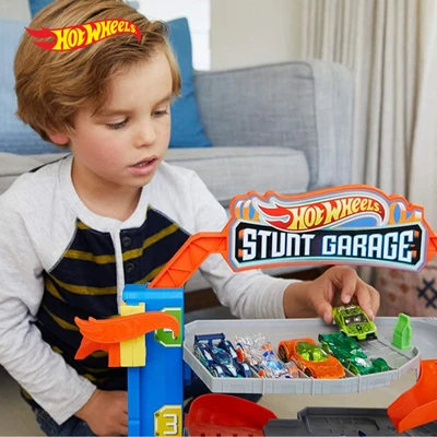 Gambar Hot Wheels Playset Trackset City Stunt Garage