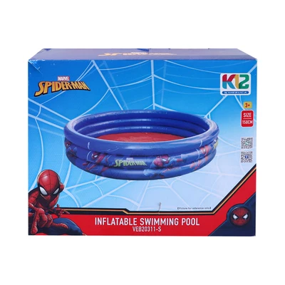 Gambar Marvel 150X35 cm Kolam Renang Spiderman - Biru
