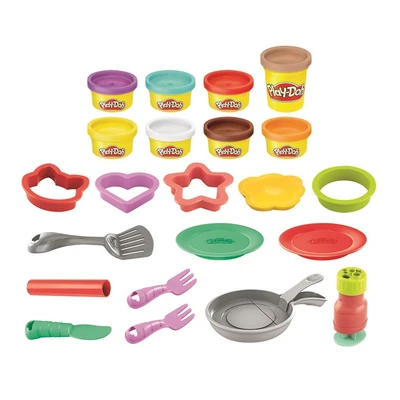 Gambar Play Doh Set Kitchen Creations Pancakes F1279