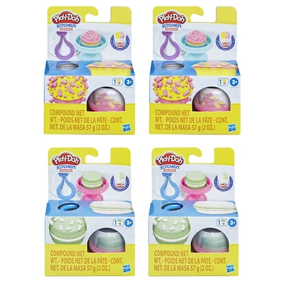 Gambar Play Doh Set Cupcakes Macarons F1788 Random