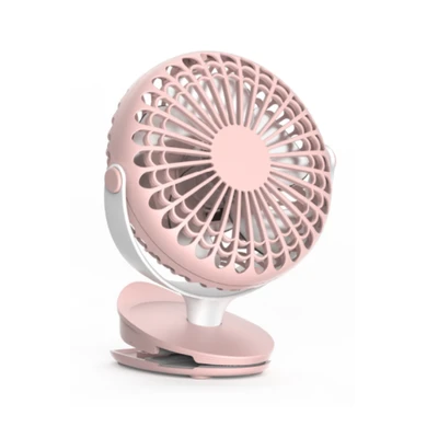 Gambar Memoo Kipas Angin Portabel Clip Rechargeable - Pink