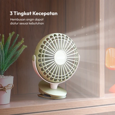 Gambar Memoo Kipas Angin Portabel Rechargeable - Hijau
