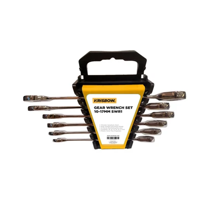 Gambar Krisbow Kunci Ratchet 10-17 mm Swr1 Set 6 pcs