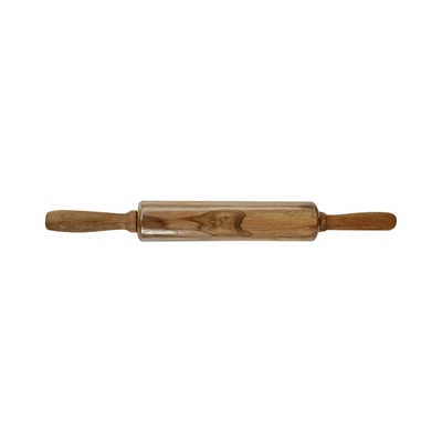 Gambar Pendopo 40 Cm Teakwood Rolling Pin - Cokelat