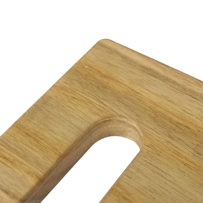 Gambar Pendopo Talenan Kayu Jati 30x20x1.5 cm - Cokelat