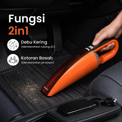 Gambar Maximus Vacuum Cleaner Wet & Dry Mobil 95 Watt 12V