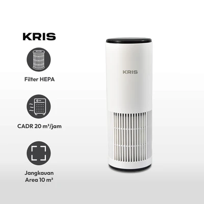 Gambar Kris 10 M2 Air Purifier Portable Cadr 20 M3/jam - Putih