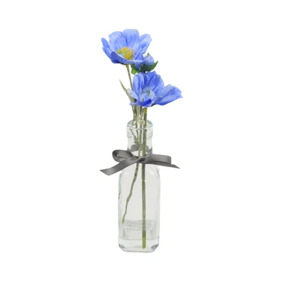 Gambar Informa Bunga Artifisial Coreopsis Dengan Pot 8.9x8.9x27.9 cm - Biru