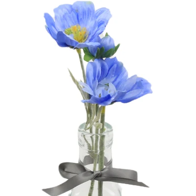 Gambar Informa Bunga Artifisial Coreopsis Dengan Pot 8.9x8.9x27.9 cm - Biru