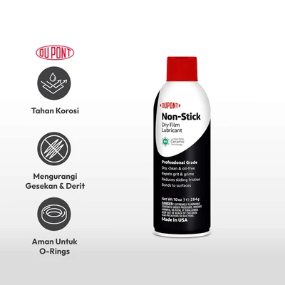 Gambar Du Pont 284 gr Pelumas Film Kering Non Stick Dengan Teflon