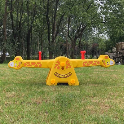 Gambar Paso Jungkat-jungkit Giraffe - Oranye