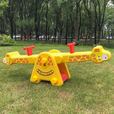 Gambar Paso Jungkat-jungkit Giraffe - Oranye