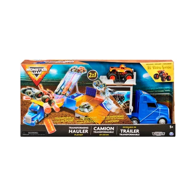 Gambar Monster Jam Diecast Mobil 1:64 Playset Hauler 6058258